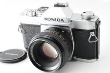 Konica Autoreflex T3 35mm Film Camera Hexanon AR 50mm f/1.7  Exc 3  Fast Shipping