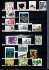 timbres oblitérés à l'unité au choix - année 2011