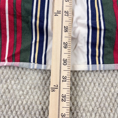 Camicia Tommy Hilfiger vintage uomo media con bottoni anni 90 righe colorblock western - Foto 11 di 14