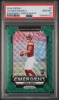 2024 Panini Prizm - Emergent Jayden Daniels #2 Green Wave Prizm (RC)