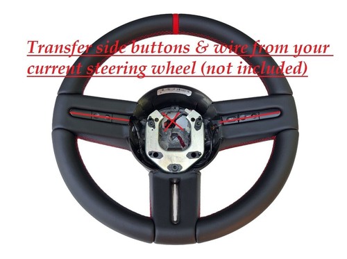 Ford Mustang 2005-2009 Shelby GT GT500 NAPPA LEATHER Steering Wheel NEW OEM - Picture 5 of 16