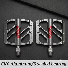 3 Bearings Bicycle Pedals Aluminum Mountain Bmx Pedal 916 Flat Platform Pedal 3 Bearings Bicycle Pedals Aluminum Mountain Bmx Pedal 916 Flat Platform Pedal