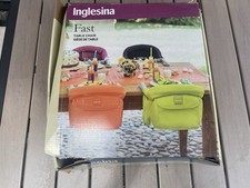 Inglesina Fast Table Chair, Black - Portable Baby High Chair - Color CREAM