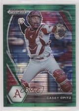 2021 Panini Prizm Draft Picks Green Pulsar Prizm Casey Opitz #PDP200 0v7