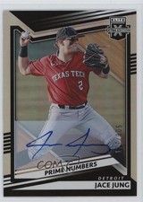 2022 Elite Extra Edition Prime Numbers A Signatures /205 Jace Jung #12 Auto 4o1