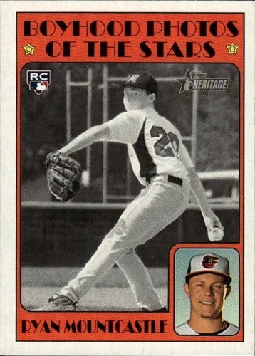 2021 Topps Heritage #149 Ryan Mountcastle Rookie Baltimore Orioles RC