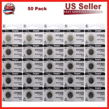 50 x CR 1620 Energizer battery Lithium 3V CR1620 Original New Batteries