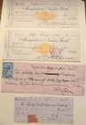 1898,99, 01, Buffalo NY, Fidelity, Trust, Traders Bank, (4) Checks, Erie County — photo 1