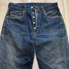 1960s Levi's 501 BIG-E Selvedge Denim Jeans Red  Blue Tab Vintage M