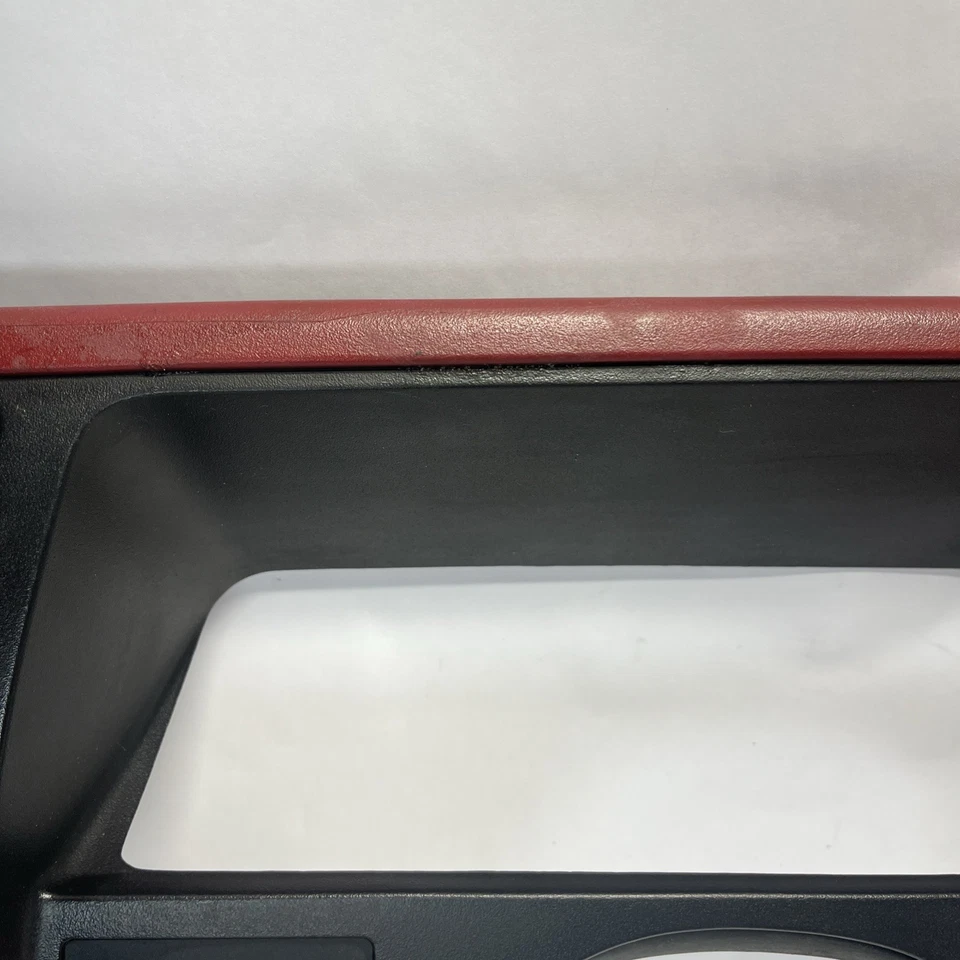 Ford Ranger Explorer 1989-1994 radio tablero bisel rojo OEM Foto 3 de 4