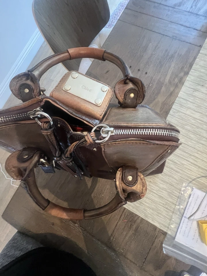 Bolso de hombro Chloe charol paddington Foto 4 de 4