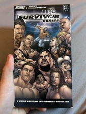 WWE Survivor Series RAW vs Smackdown VHS Wrestling WWF/WCW Coliseum Video