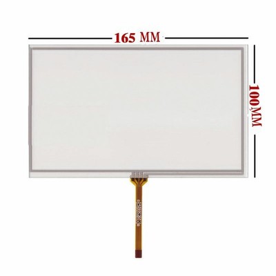 7inch Resistive Touchscreen Digitizer Glas für GPS HSD070IDW1-E11 7'' 165*100mm