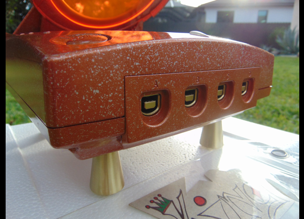 💙 SEGA Dreamcast HKT-3020 Home Console  💥 ORANGE 💥  Custom🌟WINDOW EDITION✨