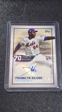 2021 Topps - 70 Years of Baseball Autographs Franklyn Kilome #70YA-FK (AU, RC)