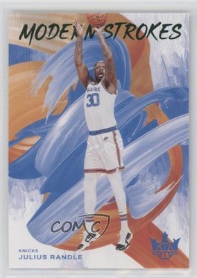 2021-22 Panini Court Kings Modern Strokes Jade 11/25 Julius Randle #20 11l1