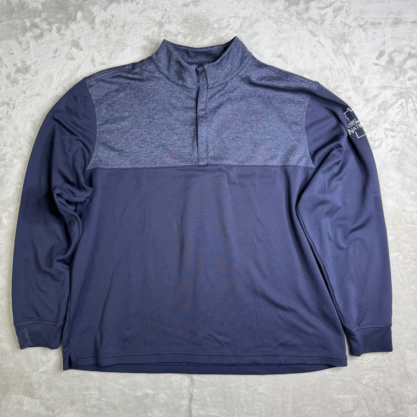FOOTJOY 1/4 ZIP ACTIVE TECH GOLF SWEATER Purple MENS 2XL Golf National