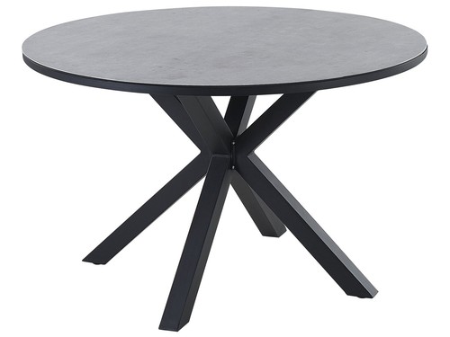 Gartenmöbel-Set für 4 Personen mit Tischplatte aus Aluminium, Edelstahl, Keramik - Bild 4 von 12