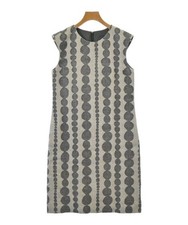 mina perhonen Dresses GrayxBlack Patterned 36 Approx. S 2200595564057