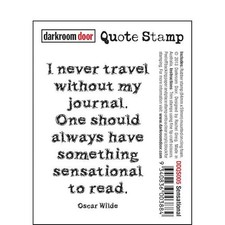 Darkroom Door Quote Cling Rubber Stamp - DDQS005 Sensational