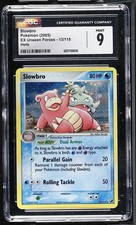 Pokémon TCG Slowbro EX Forze Invisibili Holo Carta Rara 13/115 CGC 9