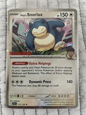 Hop’s Snorlax - Journey Together GameStop Stamped Promo - Sealed