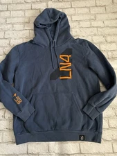 McLaren F1 Men's Core Essentials Hoodie Men's 2XL Norris LN4 Blue