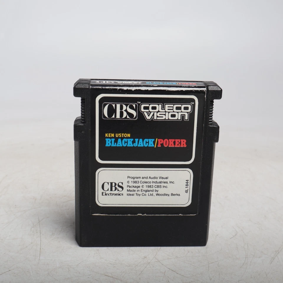 COMPLETE Blackjack Poker - CBS Coleco Vision Boxed - Image 2 of 4