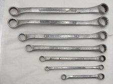 Craftsman Double Box End 12pt Offset Wrench Set V Series Lot Of 7see Description