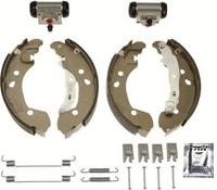 Trw Bremsbackensatz BK1956 Passend FüR Nissan Renault