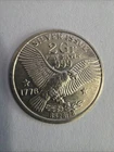 1776 Eagle “Silver Issue” 2 Gr .999 Fine Silver Mini Round Token Serial #8528178