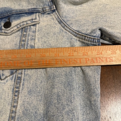 Vintage 80s 90s Levis Denim Trucker Jacket Adult Extra Large 70506 Acid Wash Y2K by Levi's, Size XL, $84.6 - Photo 24