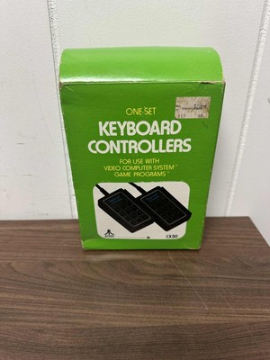 Atari 2600 OEM Original Pair Of Two CX50 Keyboard Controllers Vintage For