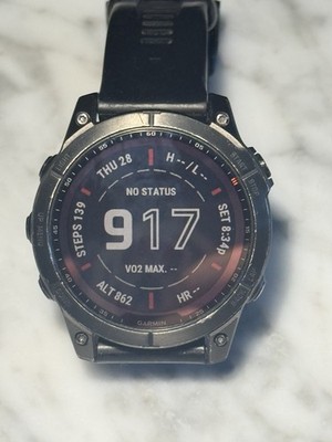 Garmin Fenix 7 Sapphire Solar Edition 47mm Black