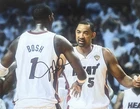 Juwan Howard Miami Heat Signed 8x10 Photo Autograph COA