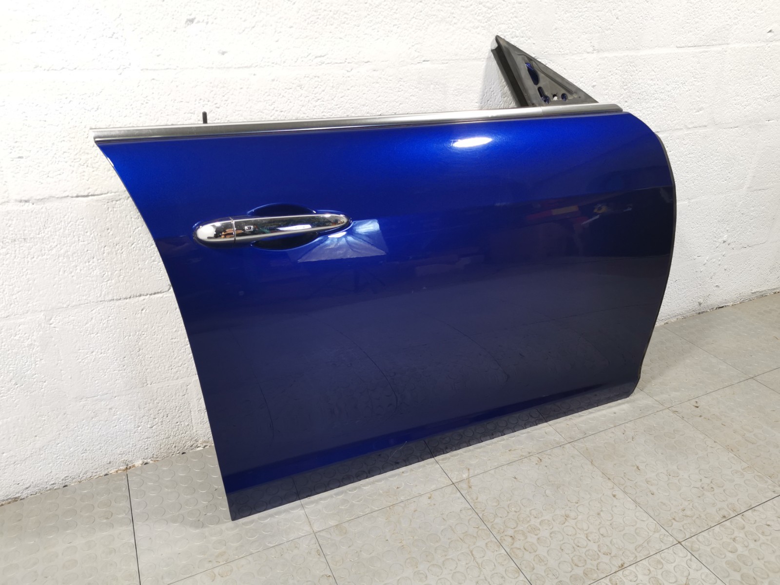 Maserati Ghibli S Q4 2014 Front Right Door framework Blue