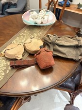 WW2 45? canteen W/cover, BS Of Amer Canteen &amp; Mess Kit, 60?s Military Ruck Sack