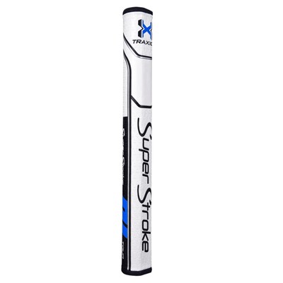 New SuperStroke Traxion  Tour 2.0 Putter Grip ( Black Blue & White )