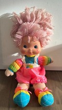 Vintage 1983 Rainbow Baby Brite Tickled Pink 15" Doll Hallmark Mattel