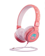 Planet Buddies - Owl Wired Headphones - Pink