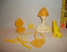 MOD CLONE 1/6 FASHION DOLL VINTAGE YELLOW ACCESSORY LOT  GOOD CONDITION A33