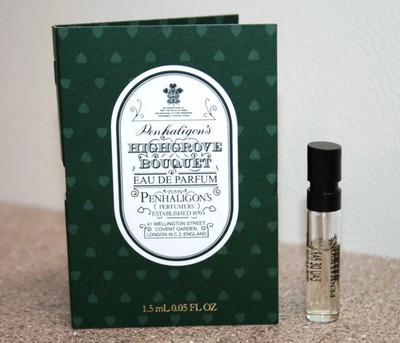 Penhaligon's HIGHGROVE BOUQUET Eau de Parfum 0.05oz/ 1.5mL spray trial perfume