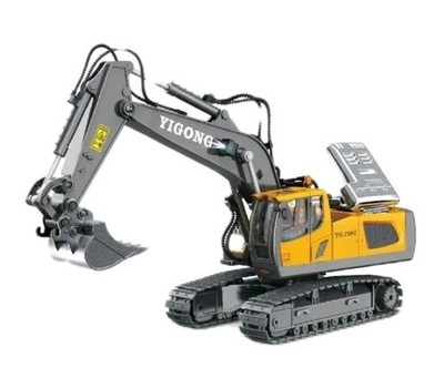 Yi Gong Toys Excavator Engineering Vehicle Series Radio Control, 11CH R/C 2.4Ghz