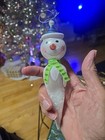 Lot Of 4 Glass Snowman Christmas Ornaments  — photo 2