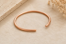 100 Pure Copper Bracelet Heavy Solid Copper Arthritis Pain Therapy Cuff Bangle