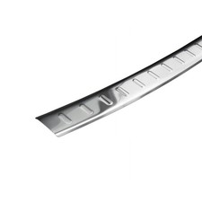 Ladekantenschutz für Skoda Fabia Kombi II (5J) 2008-2014 Silber Gebürstet