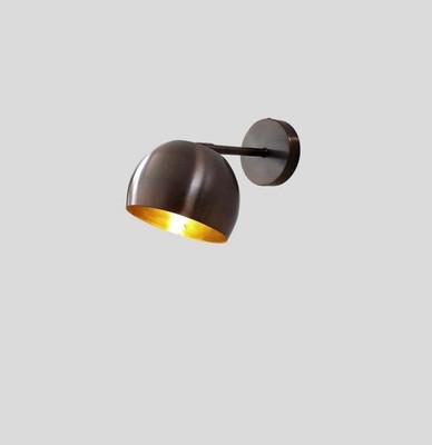 Adjustable Sputnik Wall Sconce in Brass   Compact and Chic Light