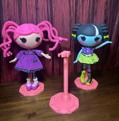 3 Pink custom doll stands for Lalaloopsy full size 