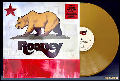 ROONEY s/t LP on GOLD COLOR VINYL New SEALED