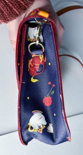 Borsa a tracolla Disney La Bella e la Bestia borsetta stravagante novità twee divertente - Foto 6 di 11